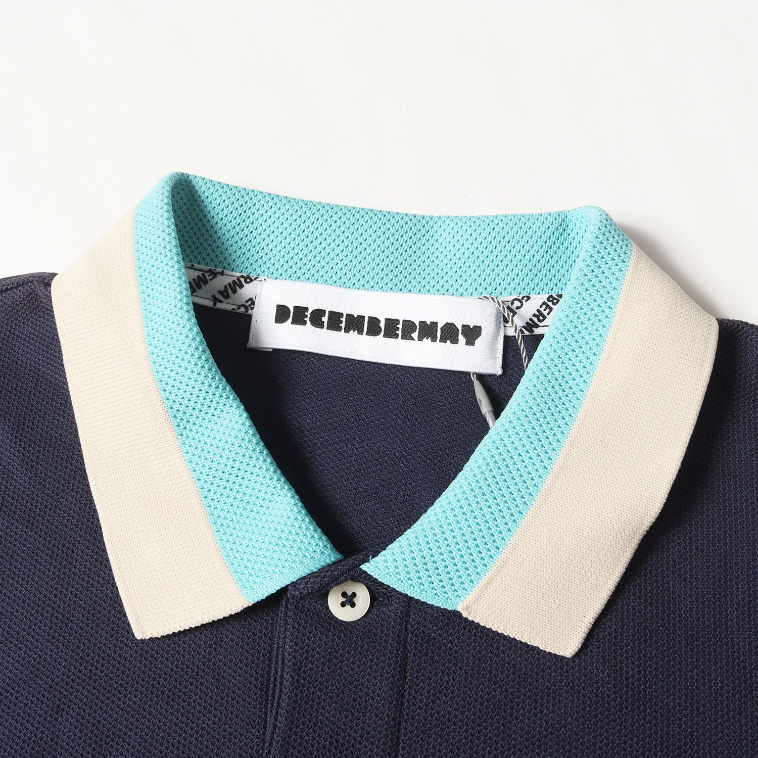 新品】DECEMBERMAY ディッセンバーメイ シャツ ネイビー 紺