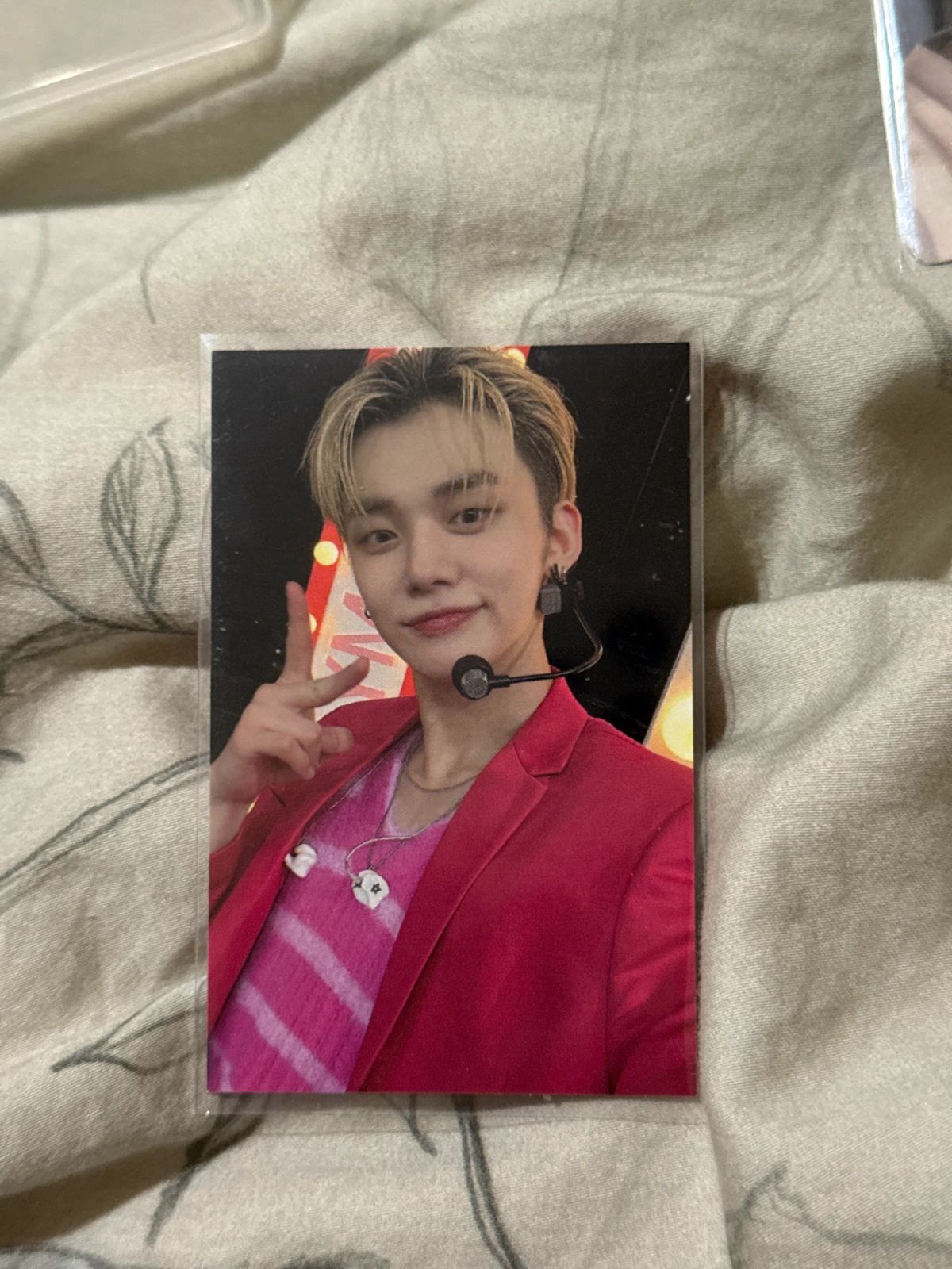 TXT ヨンジュン 公開放送 サノク トレカ