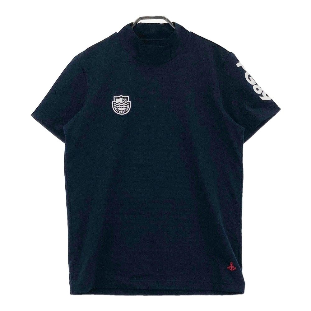 PEARLY GATES パーリーゲイツ ハイネック 半袖Tシャツ 総柄