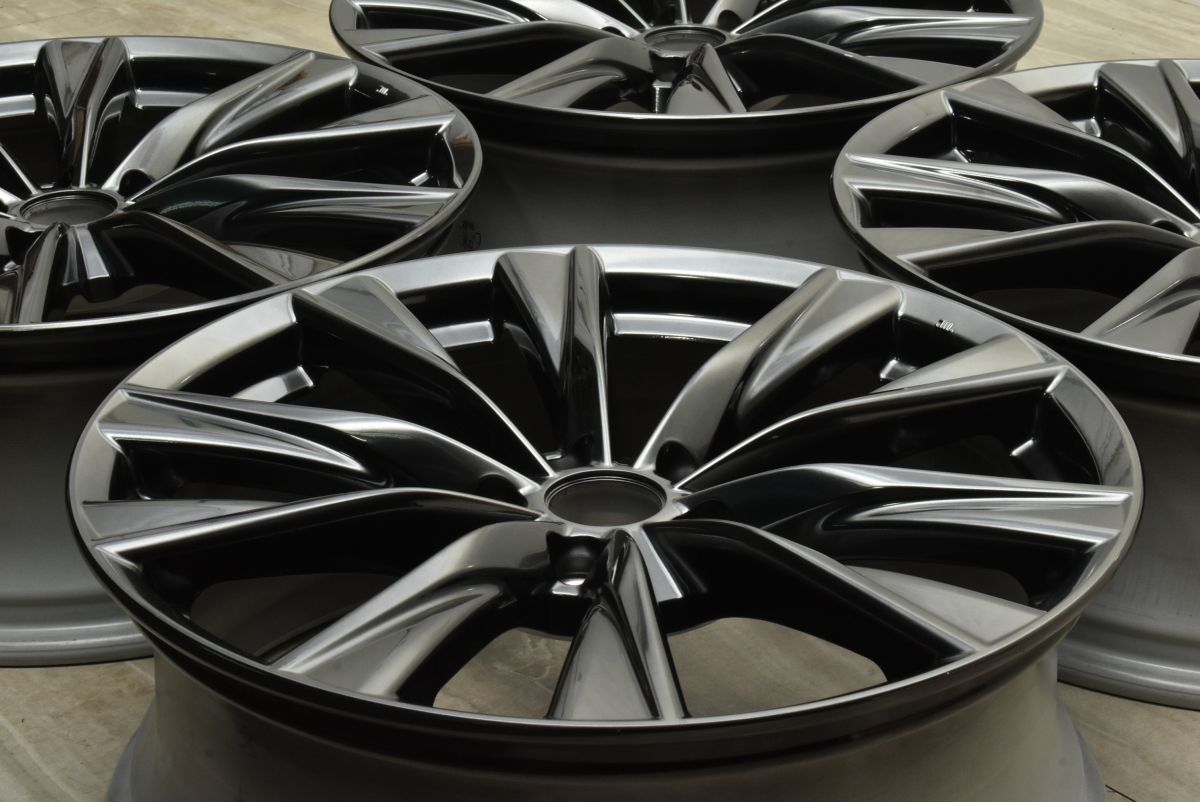 新車外し品 レクサス 20 NX 純正 20in 7.5J 35 PCD114.3 4本セット ノーマル戻し スタッドレス用 交換用に