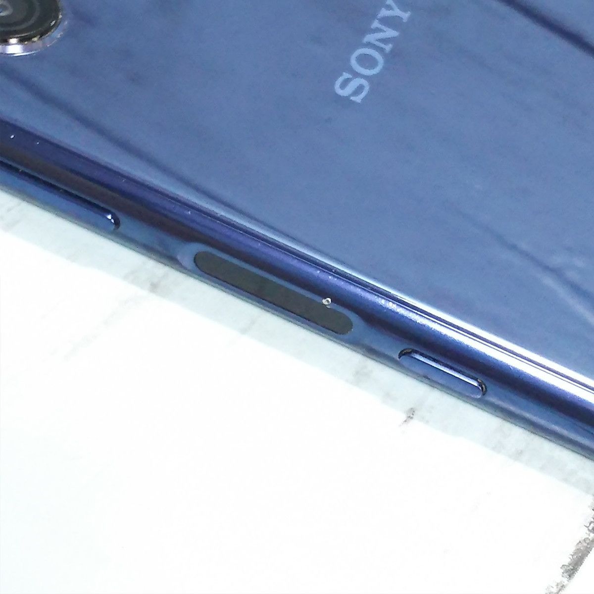 値下げ可ヤフオク! - au Xperia5 SOV41 ブルー 本体 白ロム SIMロック... - Android