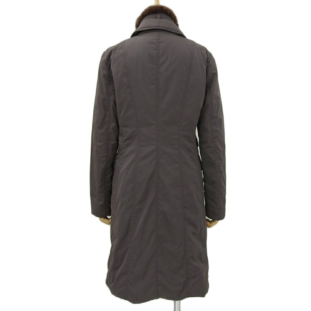 超美品 マックスマーラ S MaxMara ミンクファー ナイロン ダウン 超美品 マックスマーラ S MaxMara ミンクファー ナイロン ダウン