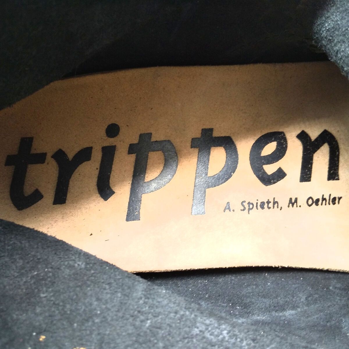  古着 トリッペン Trippen チャッカブーツ 39 レディース24.5 cm saa 010331 シューズ スーツ フォーマル ドレス