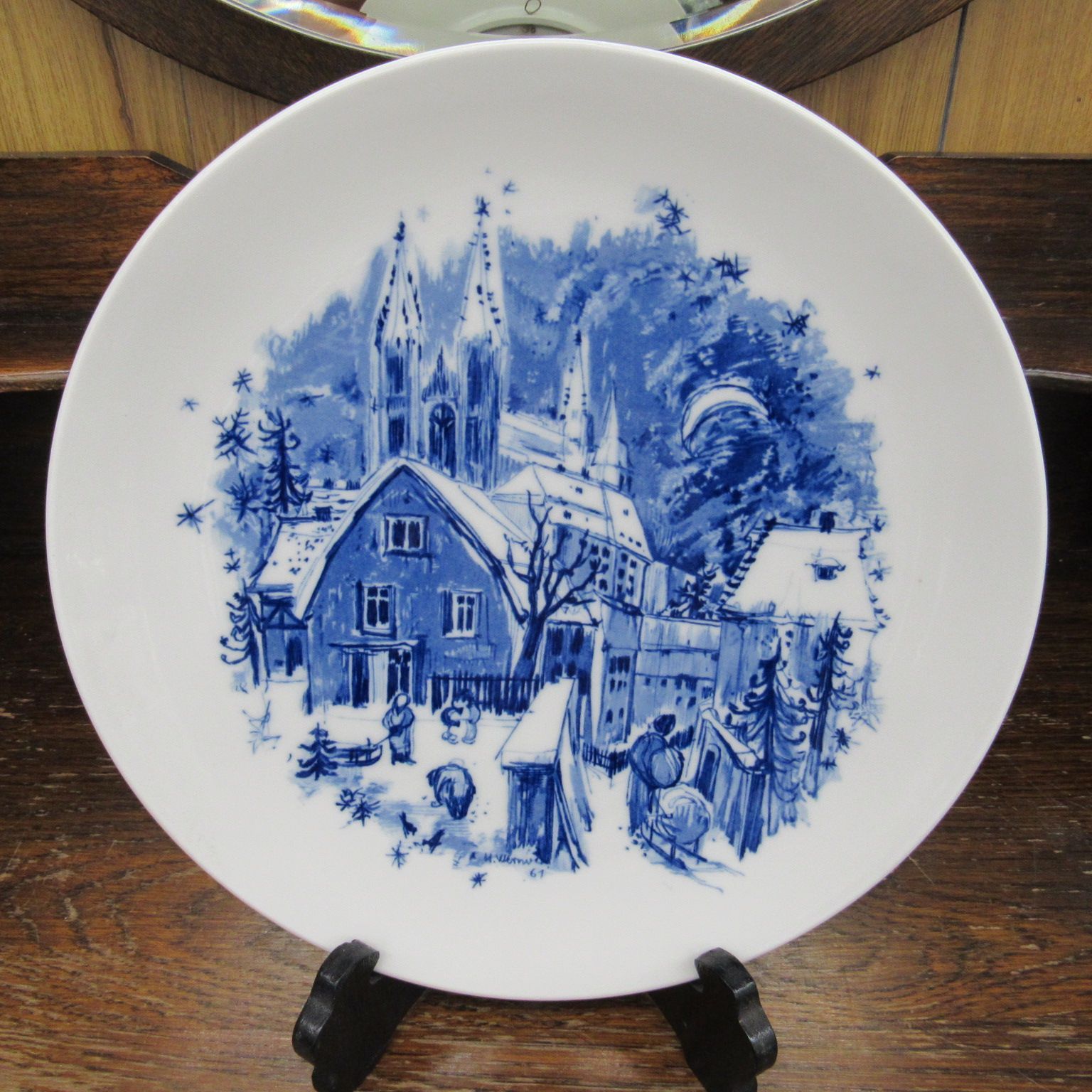 MEISSEN マイセン　イヤープレート　1961年 MEISSEN マイセンイヤープレート1961年