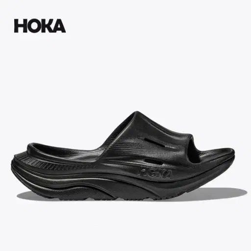 HOKA ONE ONE ホカオネオネ オーラ リカバリー スライド 3 黒 240