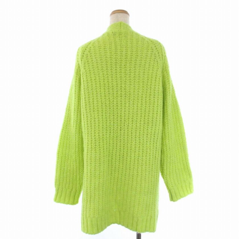 ザラ ZARA オーバーサイズニットカーディガン 長袖 厚手 ウール