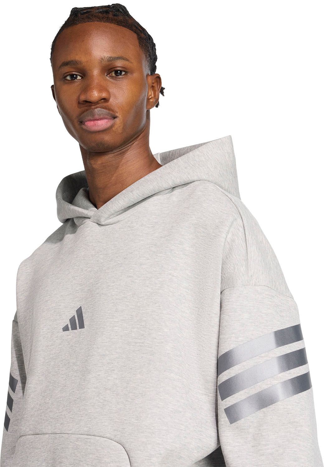 アクセサリー アディダス adidas フューチャー アイコン スリーストライプス パーカー メンズ 男性 トップス ウェア 普段着 お出かけ 移動着 部屋着 トレーニング 部活 クラブ活動 JVN19 JX1956 ブラック