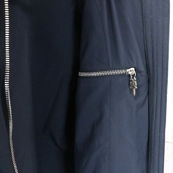 ナイロン　ジャケット　　クロムハーツ　Sサイズ 銀座店 クロムハーツ クロスパッチ ナイロン ジャケット JVP M