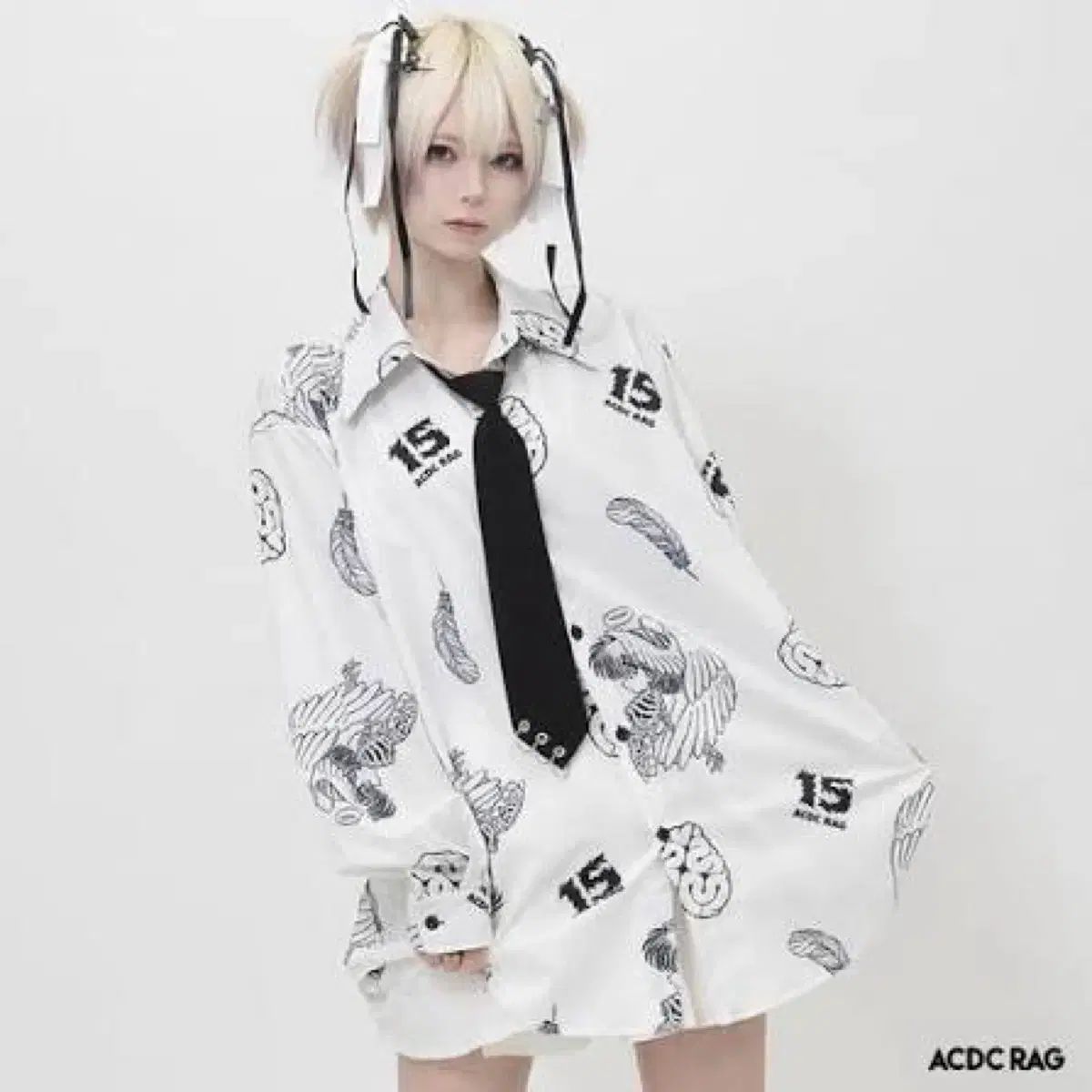 ACDC RAG エンジェルシャツ 地雷系 ユニセックス