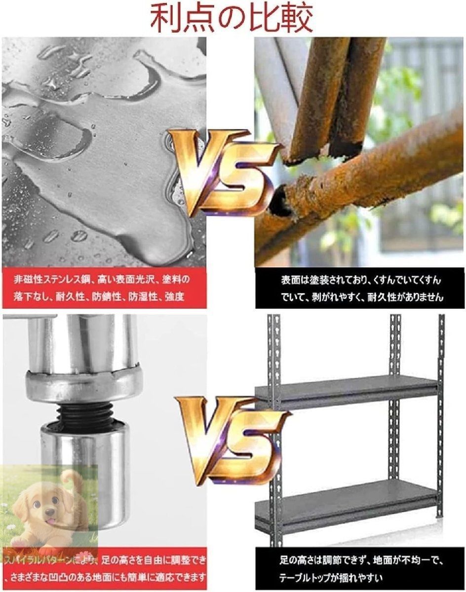 ステンレス台 三方枠
