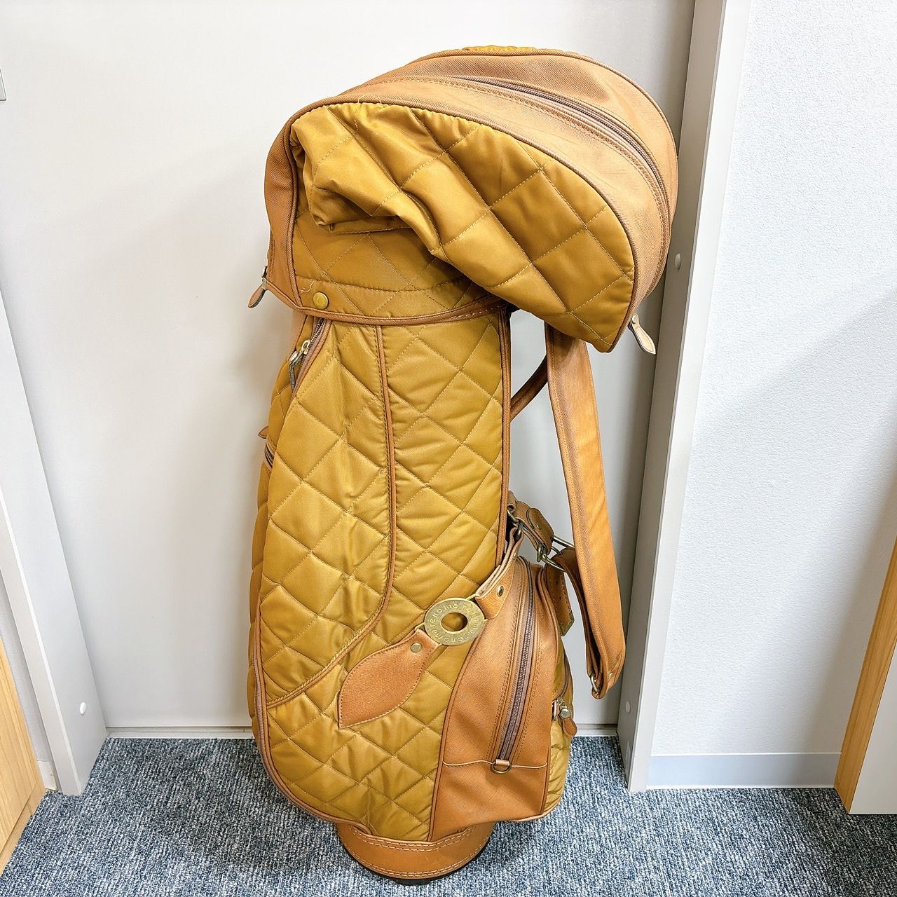 renoma レノマスポーツ ゴルフバッグ キャディバッグ ブラウン TID 