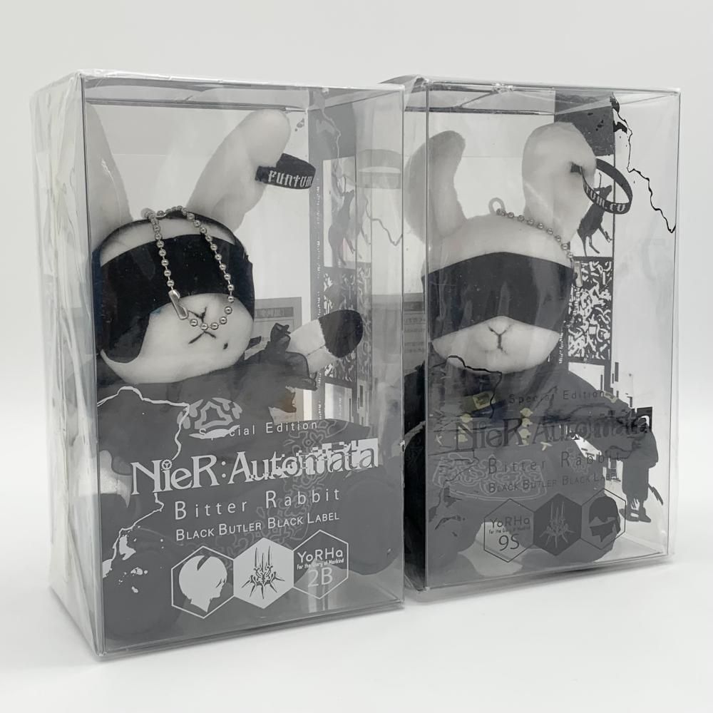 【中古】未開封 スクウェア・エニックス ニーア オートマタ 黒執事 Black Label ビターラビットミニ 2B(ヨルハ二号B型)+9S(ヨルハ九号S型)[17]