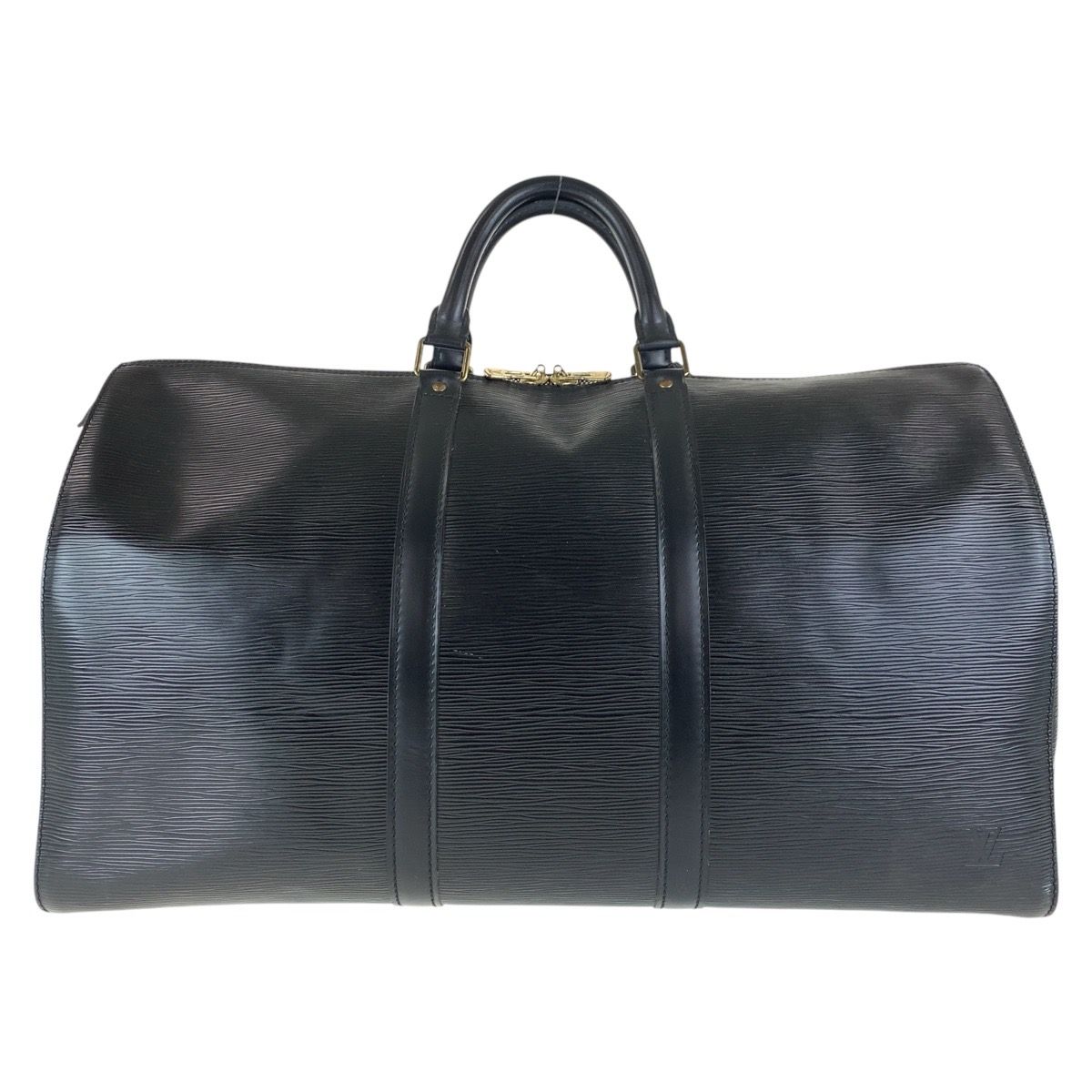 美品 LOUIS VUITTON ルイヴィトン エピ キーポル 50 ノワール ブラック 黒 ゴールド金具 レザー M42962 ボストンバッグ  男女兼用 500831【中古】 - メルカリ