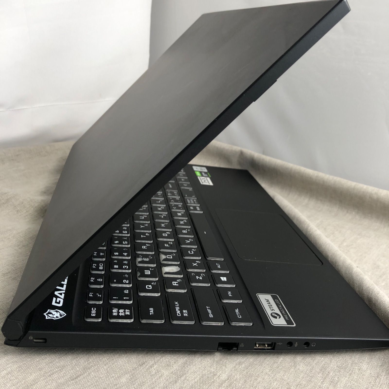 バッテリー良好】ゲーミングノートPC GALLERIA ガレリア GCL1650TGF 