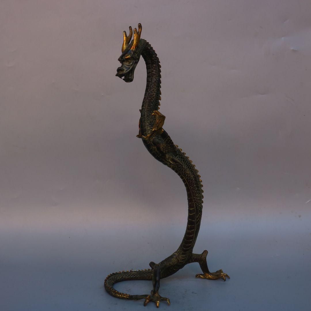 銅細工 立龍家の卓上置物 装飾品 工芸品 美術品 置物