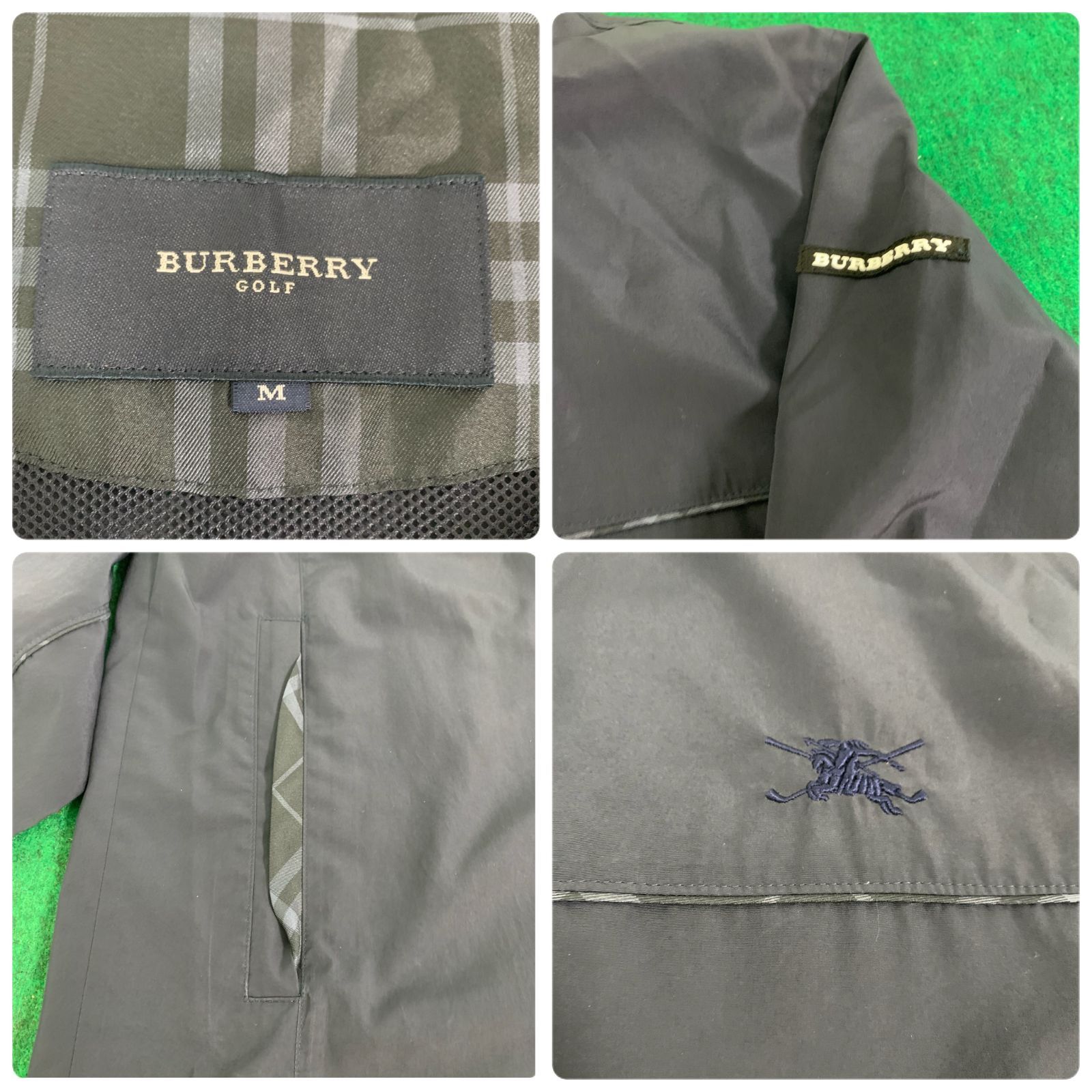 希少80sバーバリーBurberryスウィングトップドリズラージャケットベージュ 80s-90s Burberry's/バーバリー メンズL/スウィングトップ