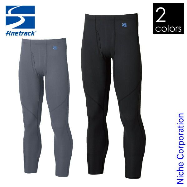 ファイントラック メリノスピンサーモタイツ メンズ FUM 0623 BK ブラック M