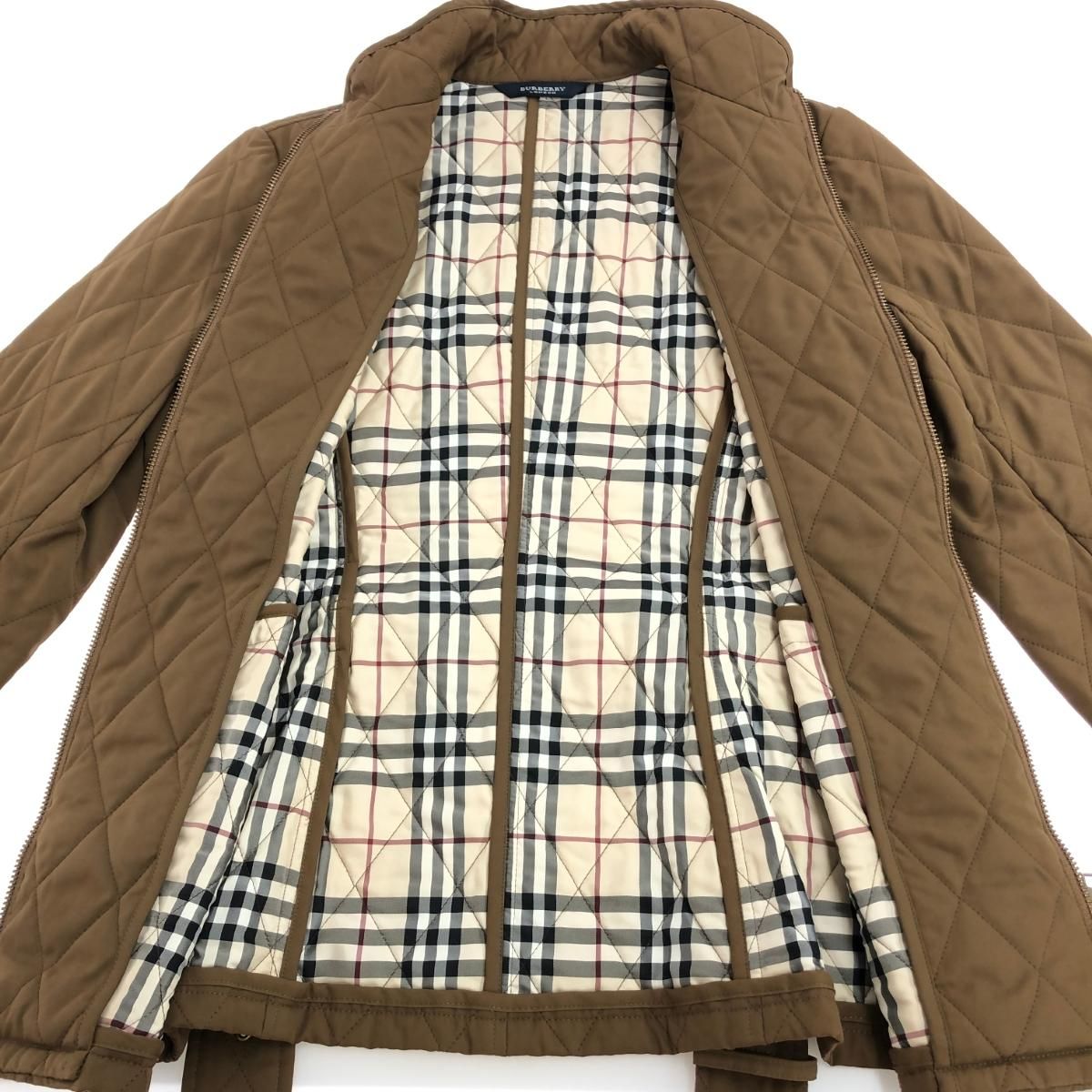 BURBERRY LONDON バーバリー 中綿コート 40 ブラウン　40 BURBERRY LONDON バーバリー 中綿コート 40 ブラウン 40
