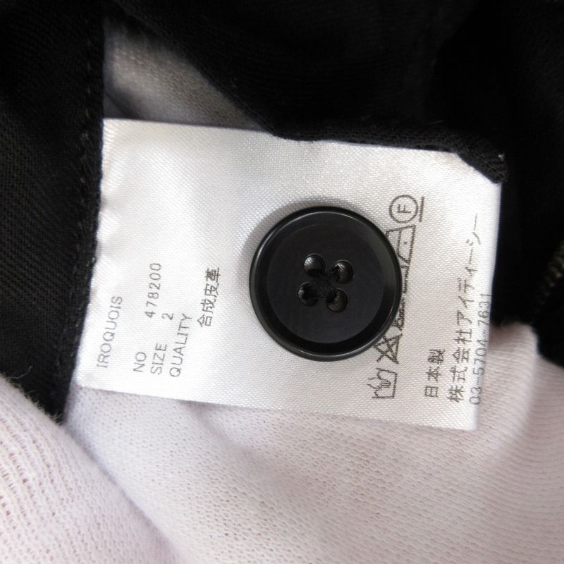 未使用 Iroquois イロコイ SYNTHETIC LEATHER CARGO PT 478200
