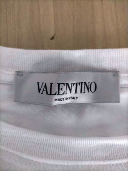ヴァレンティノ Valentino Vロゴ5リブ分袖カットソー レディース J