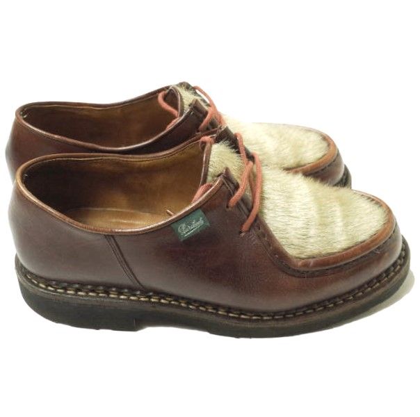 PARABOOT パラブーツ フランス製 MICHAEL PHOQUE ミカエルフォック 39.5(24cm) MARRON チロリアンシューズ  アザラシ シューズ g13141 - メルカリ