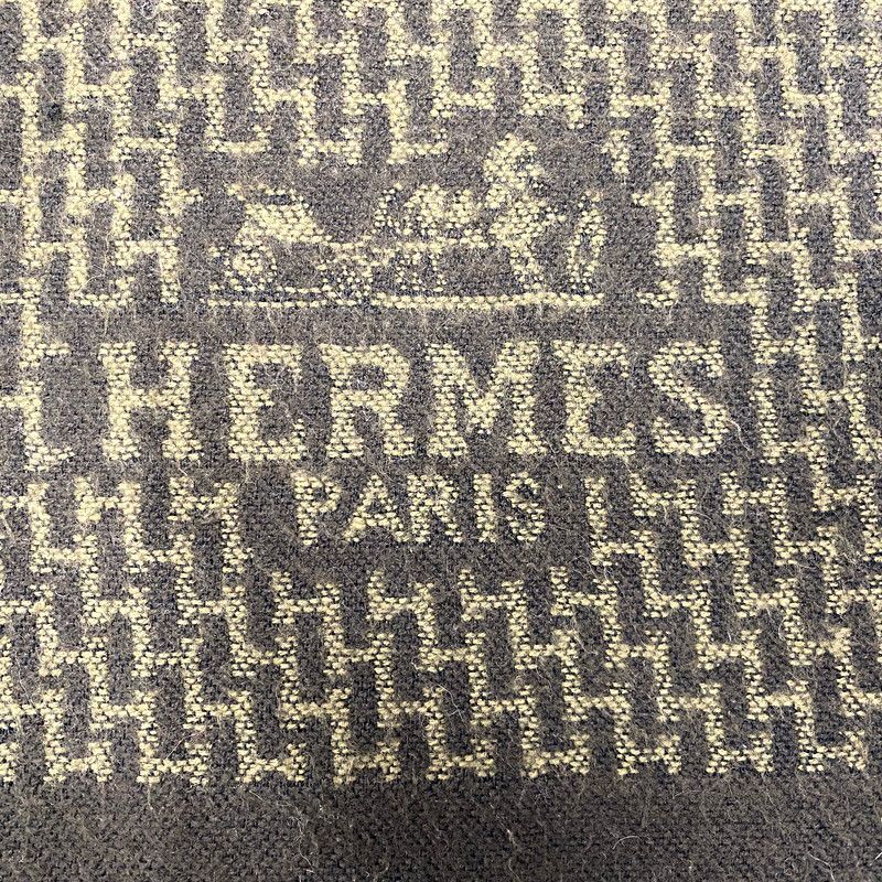 エルメス マフラー フリンジ 中古品】HERMES エルメス FRINGE MUFFLER フリンジ マフラー