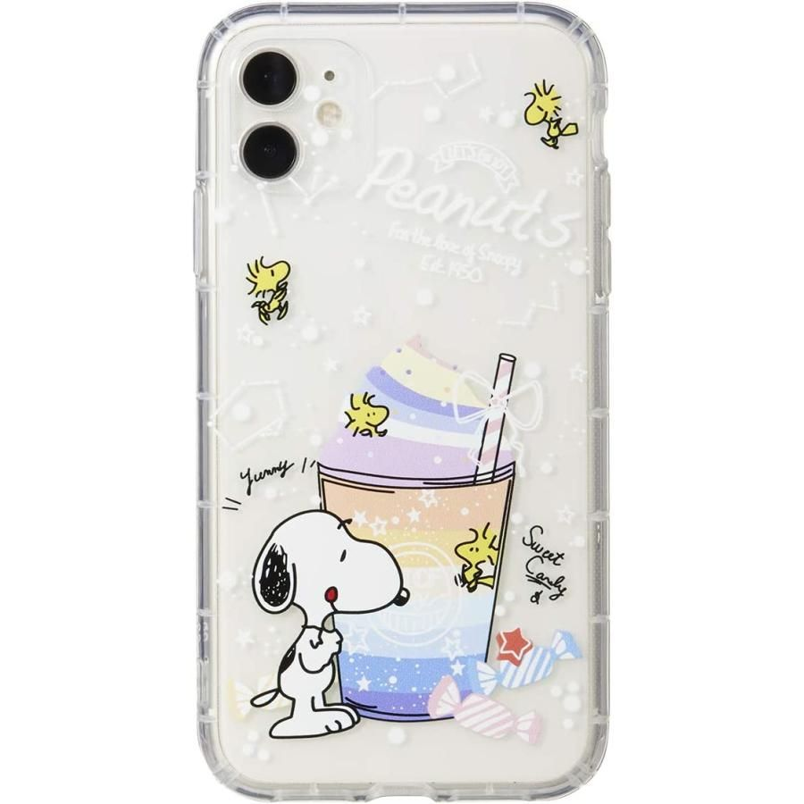 ★かわいいスヌーピーがプリントされたiPhoneケース  iphone スヌーピー クリア ケース キャラクター スマホケース アイフォン あいふぉん