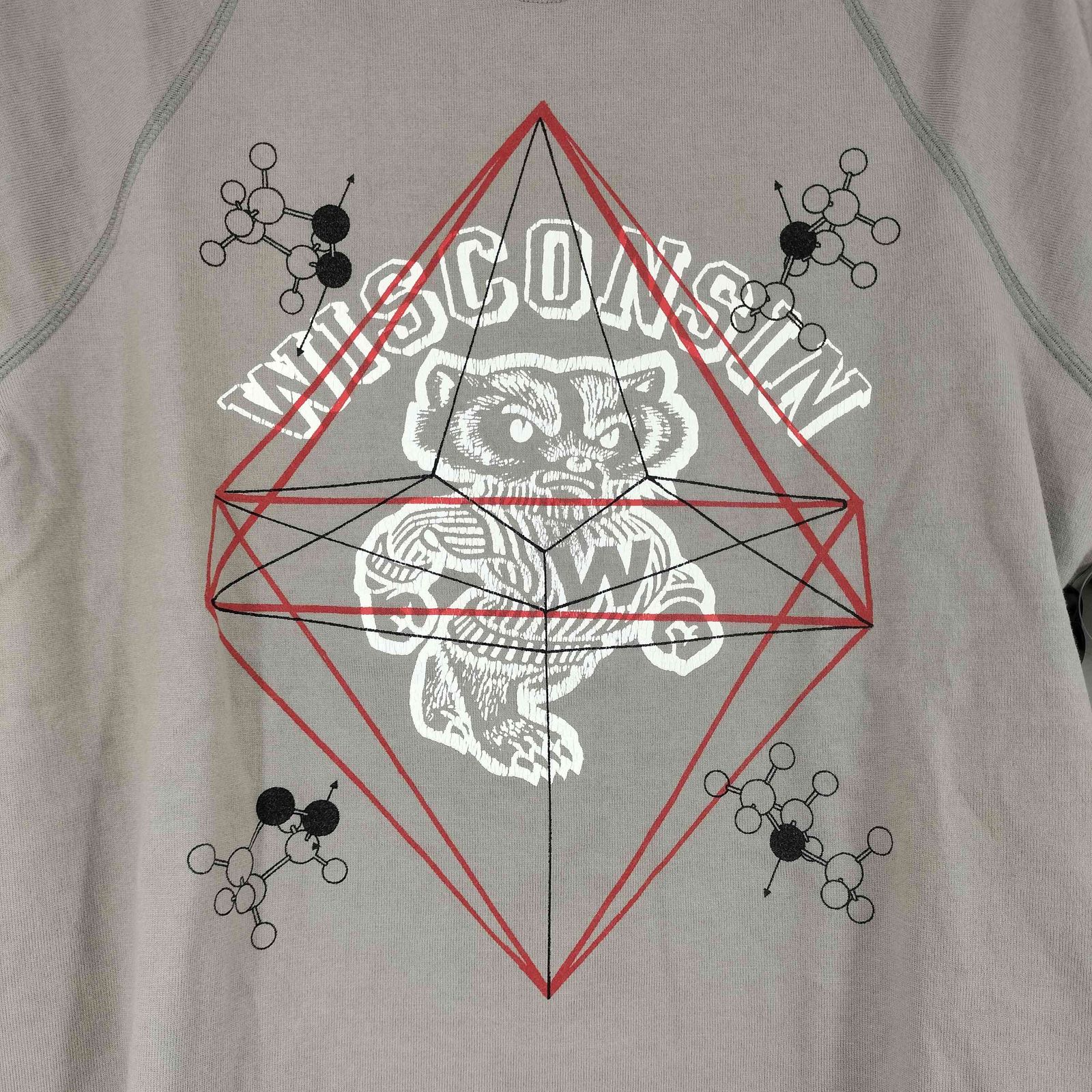 アンダーカバーイズム　ラグラン　カットソー アンダーカバーイズム UNDERCOVERISM 11SS UNDERMAN期 フロント