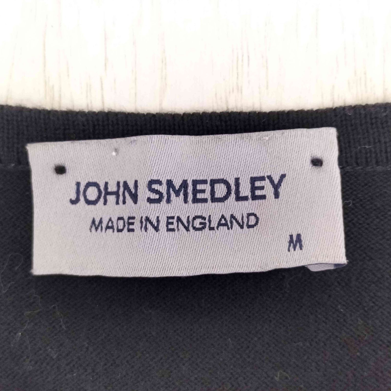 ジョンスメドレー JOHN SMEDLEY イギリス製 コットン半袖ニット