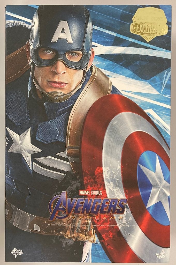 HOTTOYS MOVIE MASTERPIECE CAPTAIN AMERICA | STEALTH SUIT MMS607