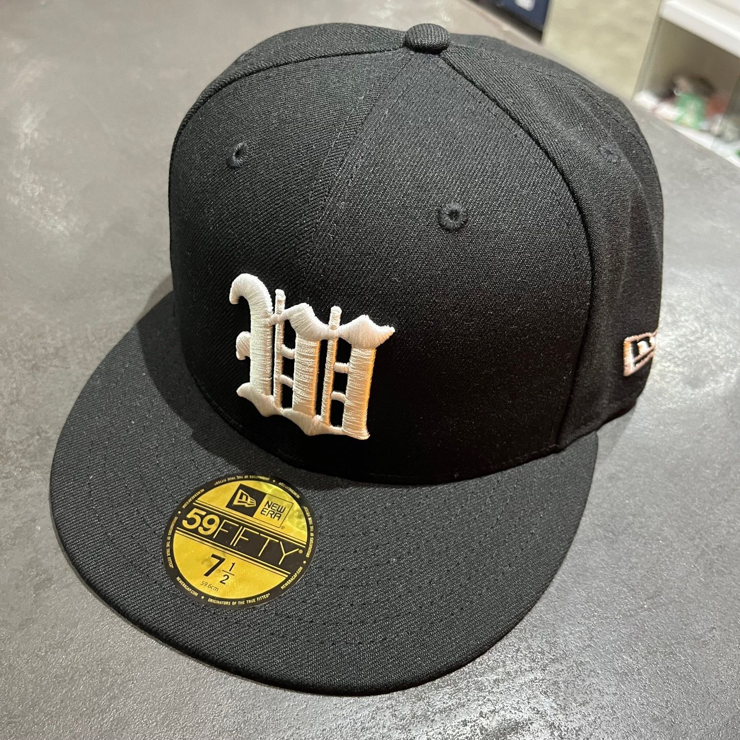 新品 WACKO MARIA NEW ERA 23AW 59FIFTY CAP NAVY 23FW-WMA-CP01 刺繡 