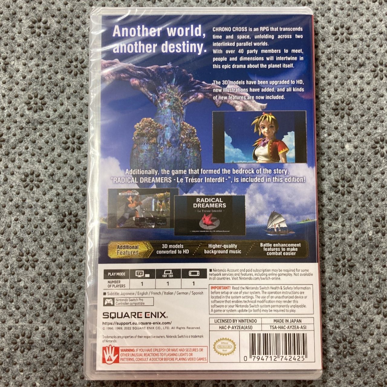 新品 Switch CHRONO CROSS クロノ クロス アジア版 - ゲーム&エンタメ