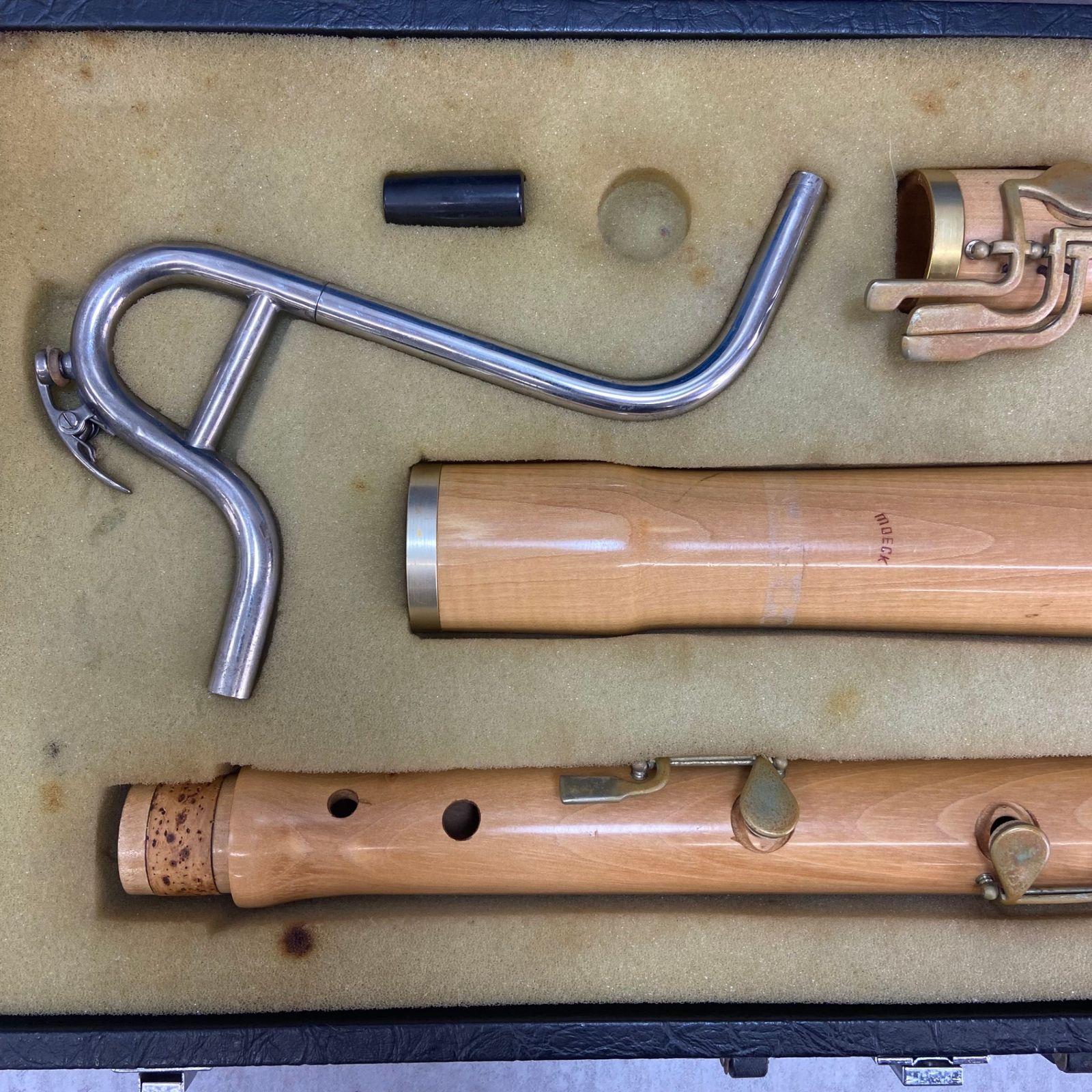 MOECK メック バスリコーダー 木製 木管楽器 ハードケース