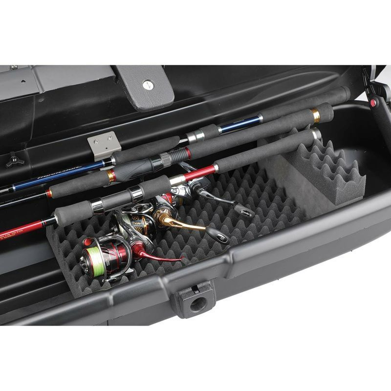 カーメイトinnoロッドボックス290 INNO 【代引不可】カーメイト IF44BK ロッドボックス290 9ftまで