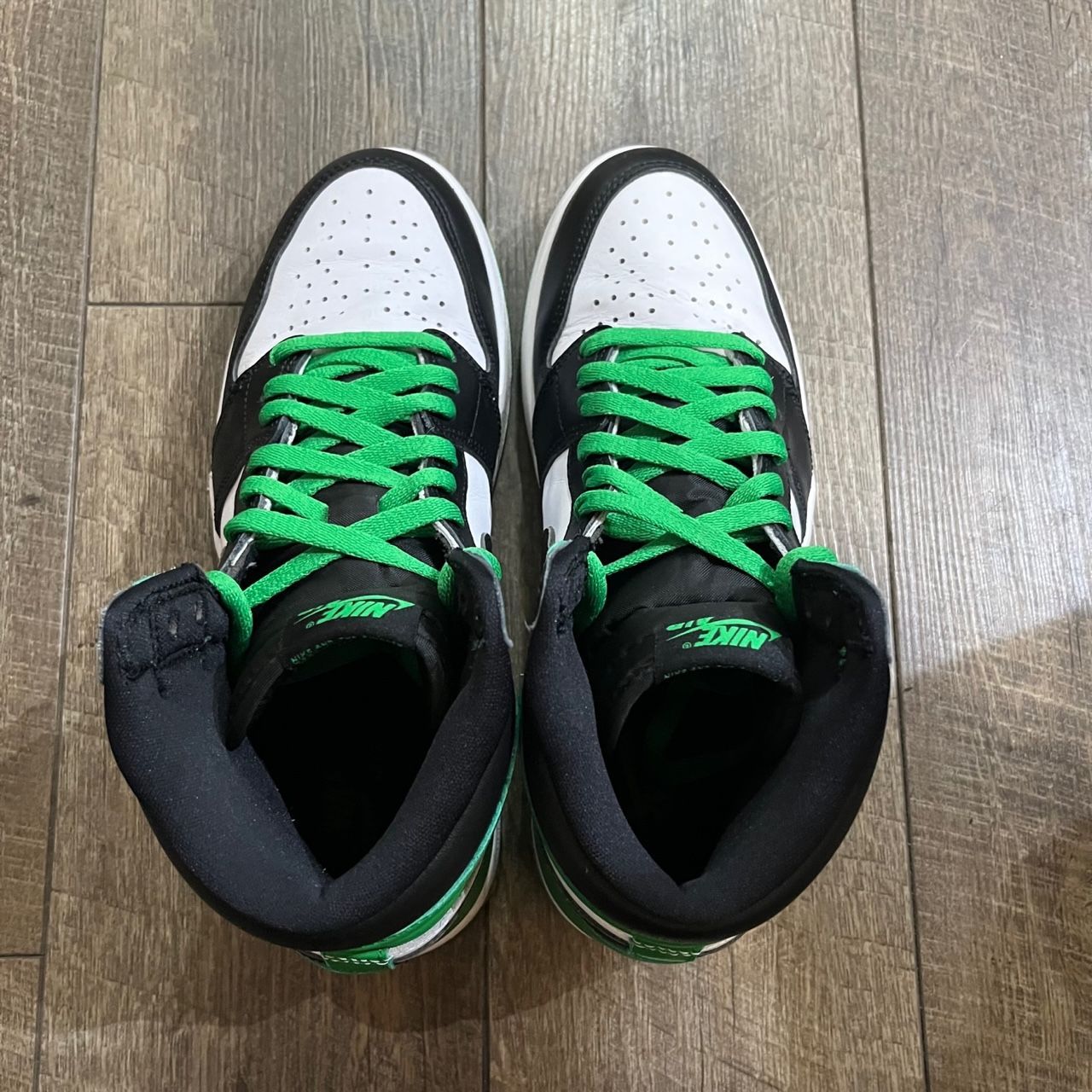NIKE AIR JORDAN 1 RETRO HIGH OG CELTICS BLACK/LUCKY GREEN ナイキ 