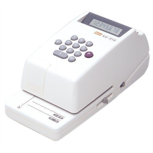 マックス 電子チェックライタ|8桁 EC-310 wwzq1cm