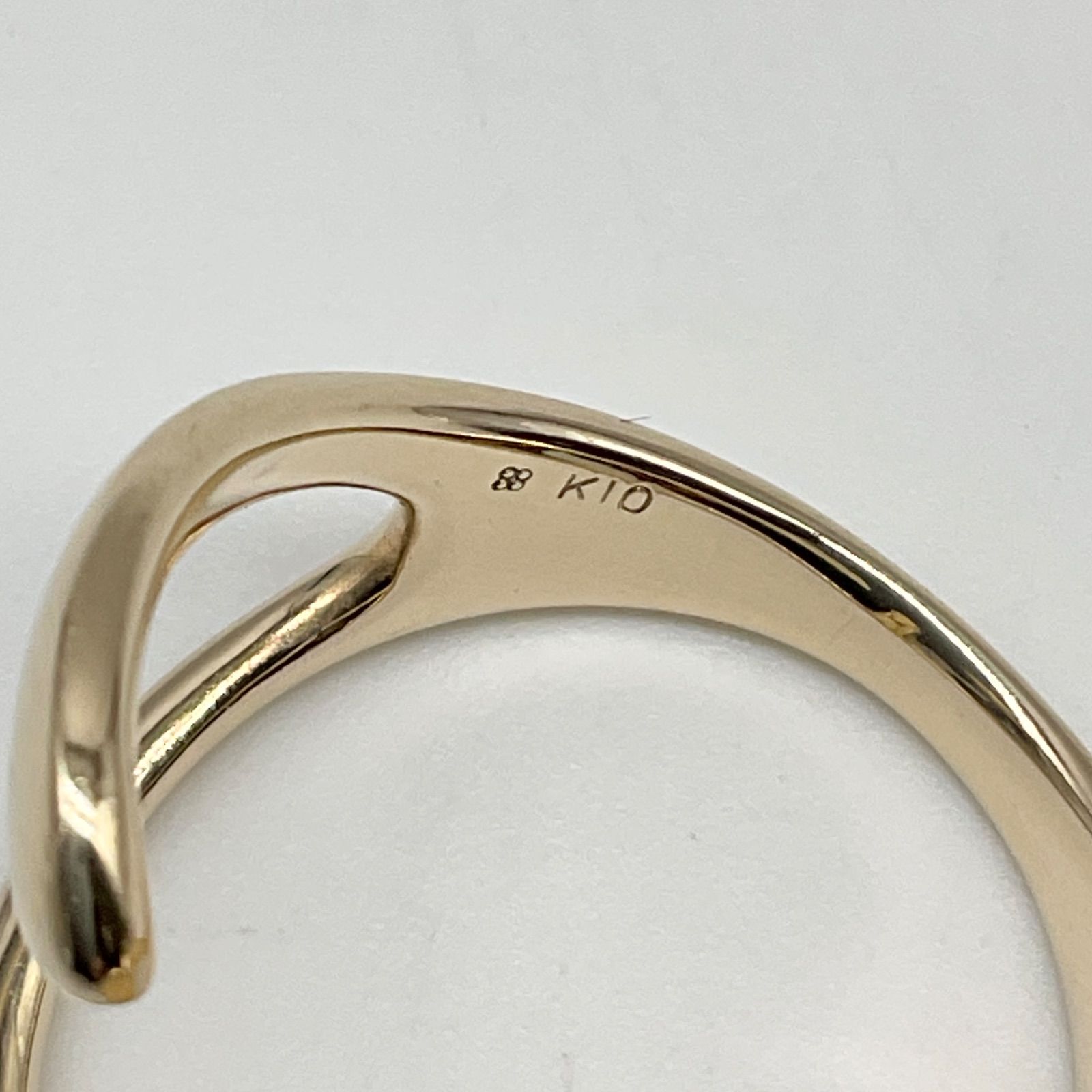 Hirotaka リング　11号 楽天市場】Hirotaka ヒロタカ K10イエローゴールド ダイヤ0.11ct