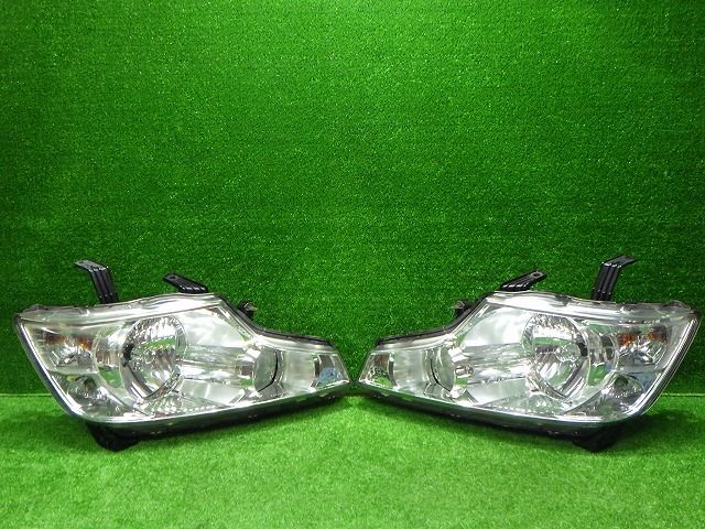 ステップワゴン ヘッドライト 左右 HID RK 100-22013 J1 バラスト付き コーナリング有り 250927007