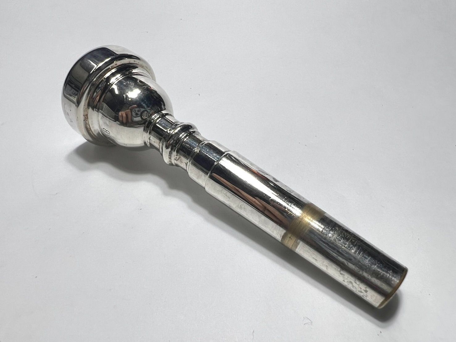 V.Bach バック トランペットマウスピース 1ハーフC ゴールドプレート