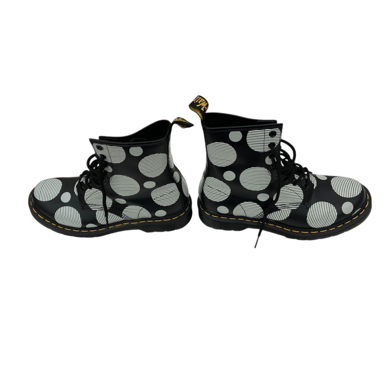 186000 Dr.Martens ドクターマーチン ブーツ ポルカドット 黒 25cm 