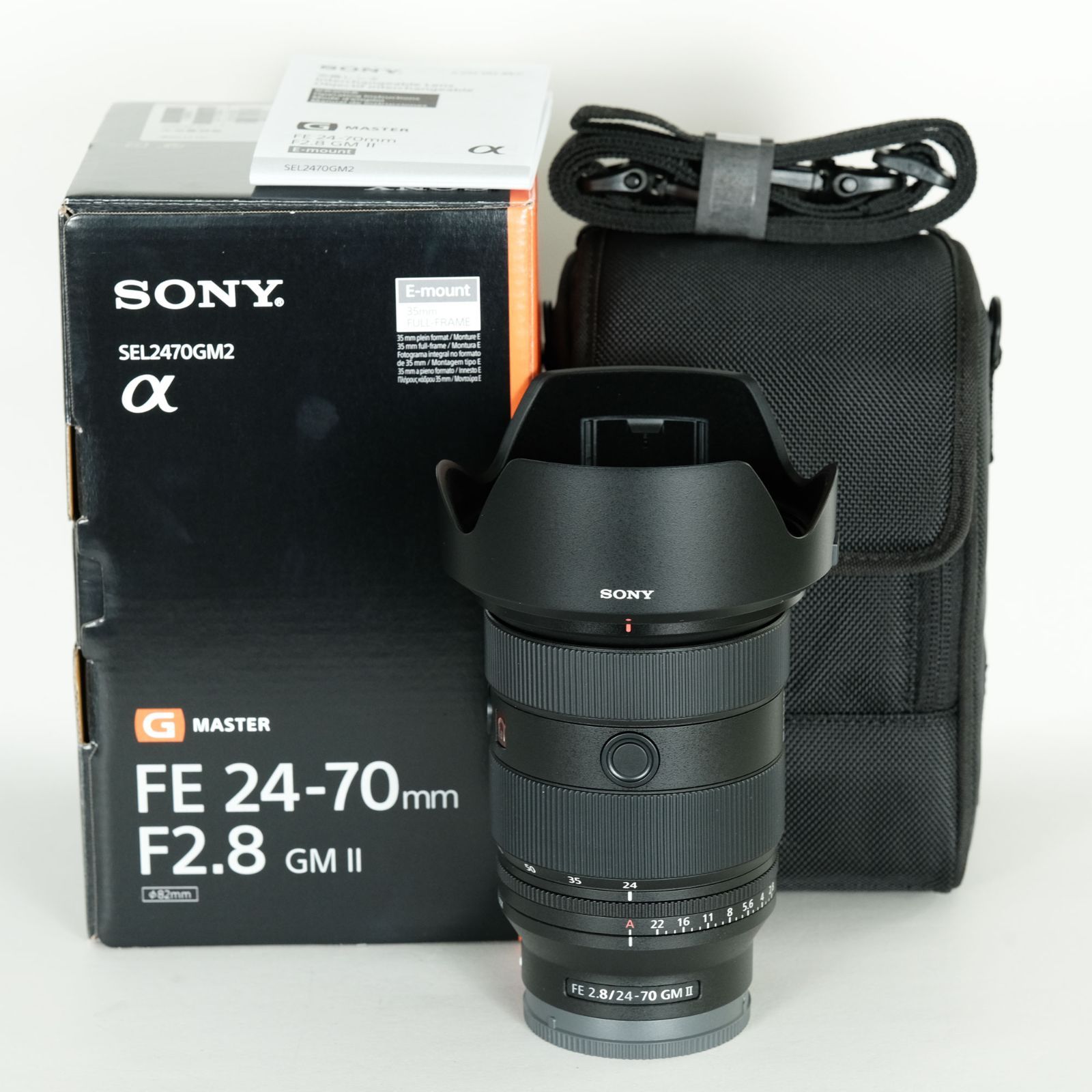 【メルカリ最安】FE 24-70mmF2.8GM2【新品未開封】 新品同様] SONY FE 24-70mm F2.8 GM II SEL2470GM2 / ソニーE