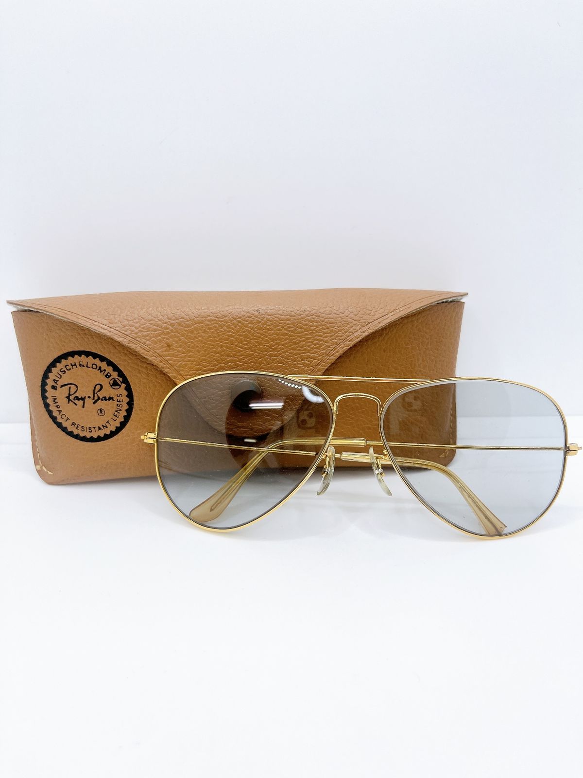 Ray-Ban|レイバン B-L|ボシュロム ティアドロップサングラス ゴールド ヴィンテージ アンティーク SH171