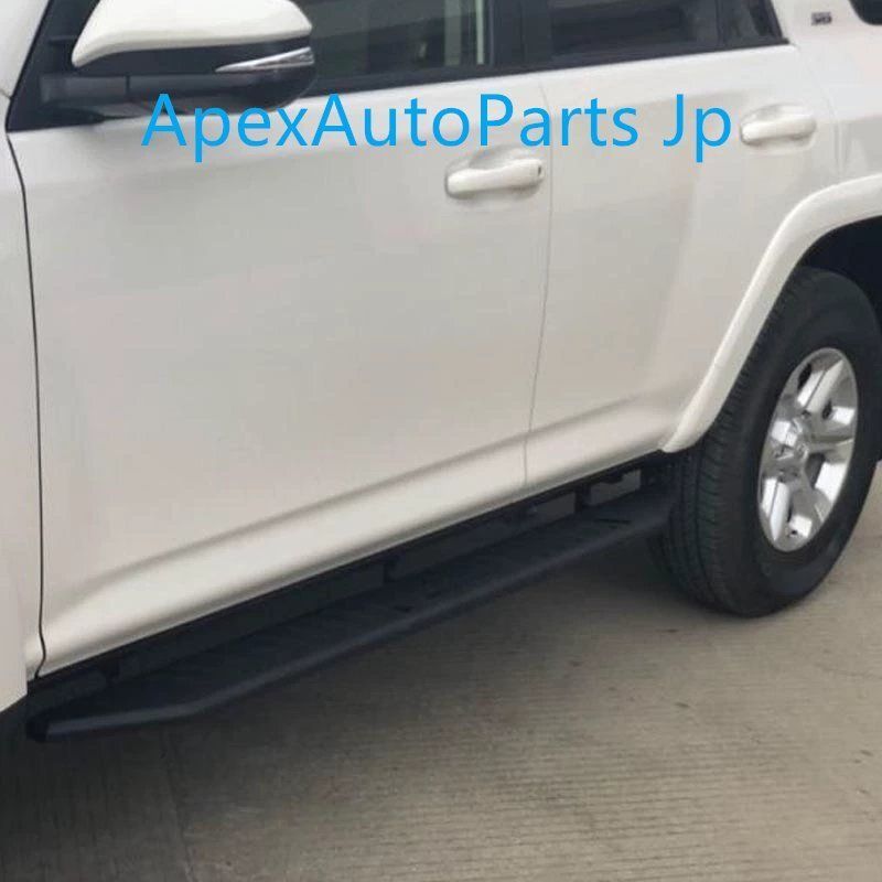 16-22年式 トヨタ 4RUNNER用 マンガン鋼製サイドステップ 昇降アシストサイドバー 4RUNNER サイドプロテクションガード