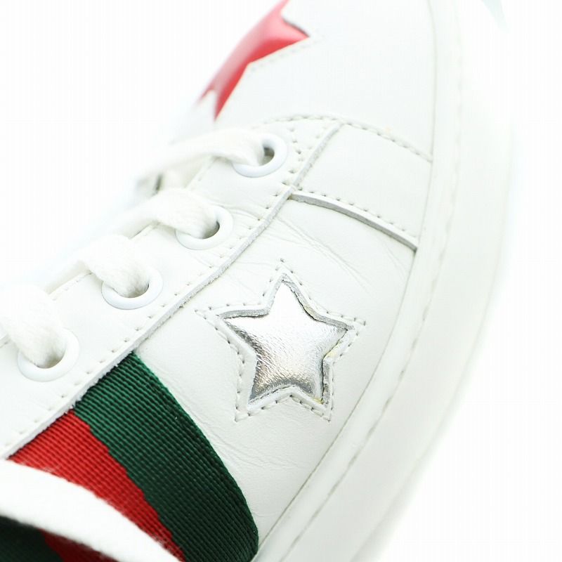 グッチ GUCCI エース スニーカー シューズ 靴 シェリーライン 星
