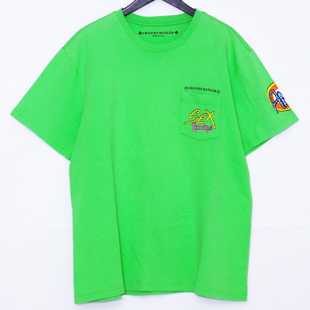 クロムハーツ マッティボーイ 半袖Tシャツ グリーン XL クロムハーツ マッティボーイ 半袖Tシャツ グリーン XL CHROME