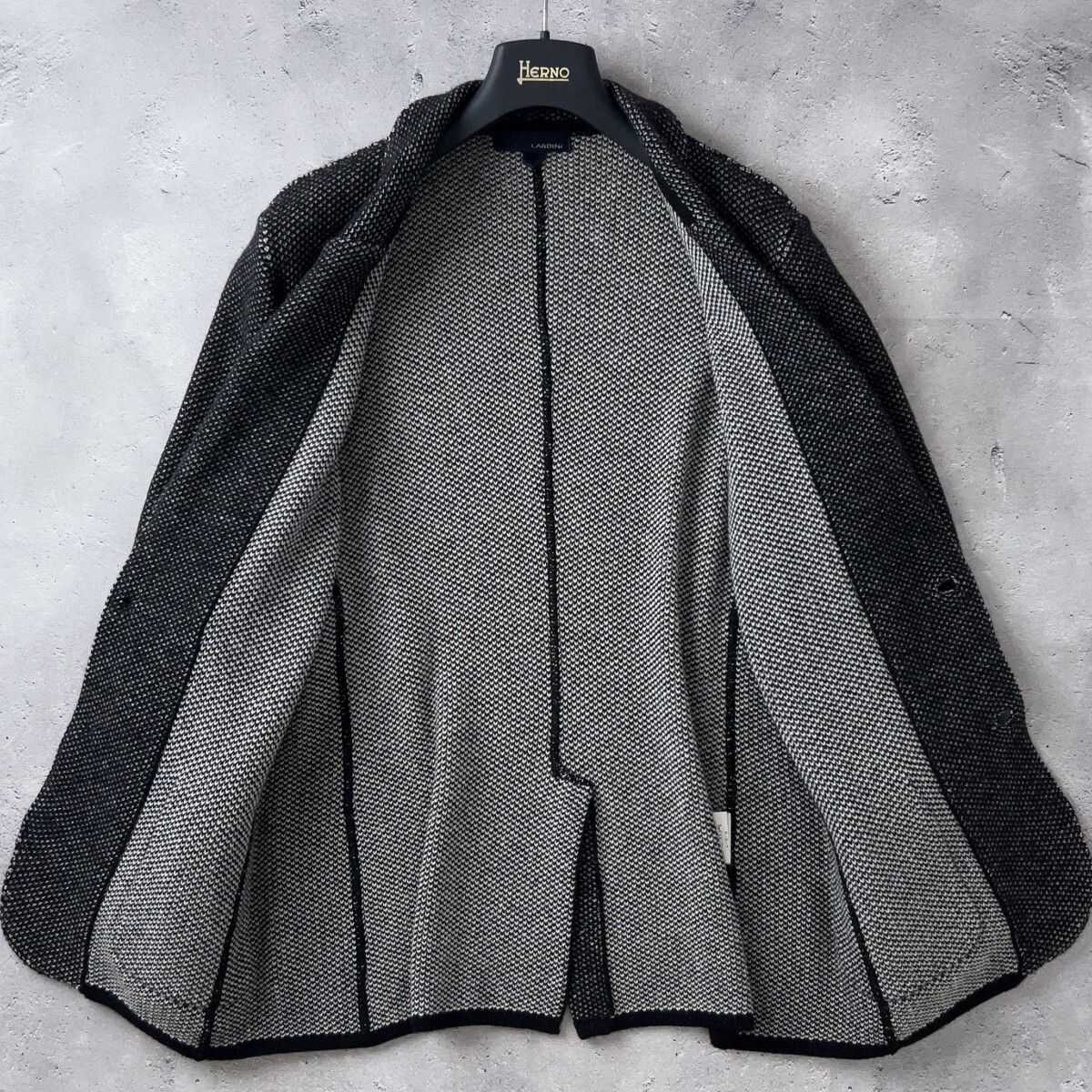 イタリア製 LARDINI ラルディーニ 最高級 アルパカ ウール アンコン