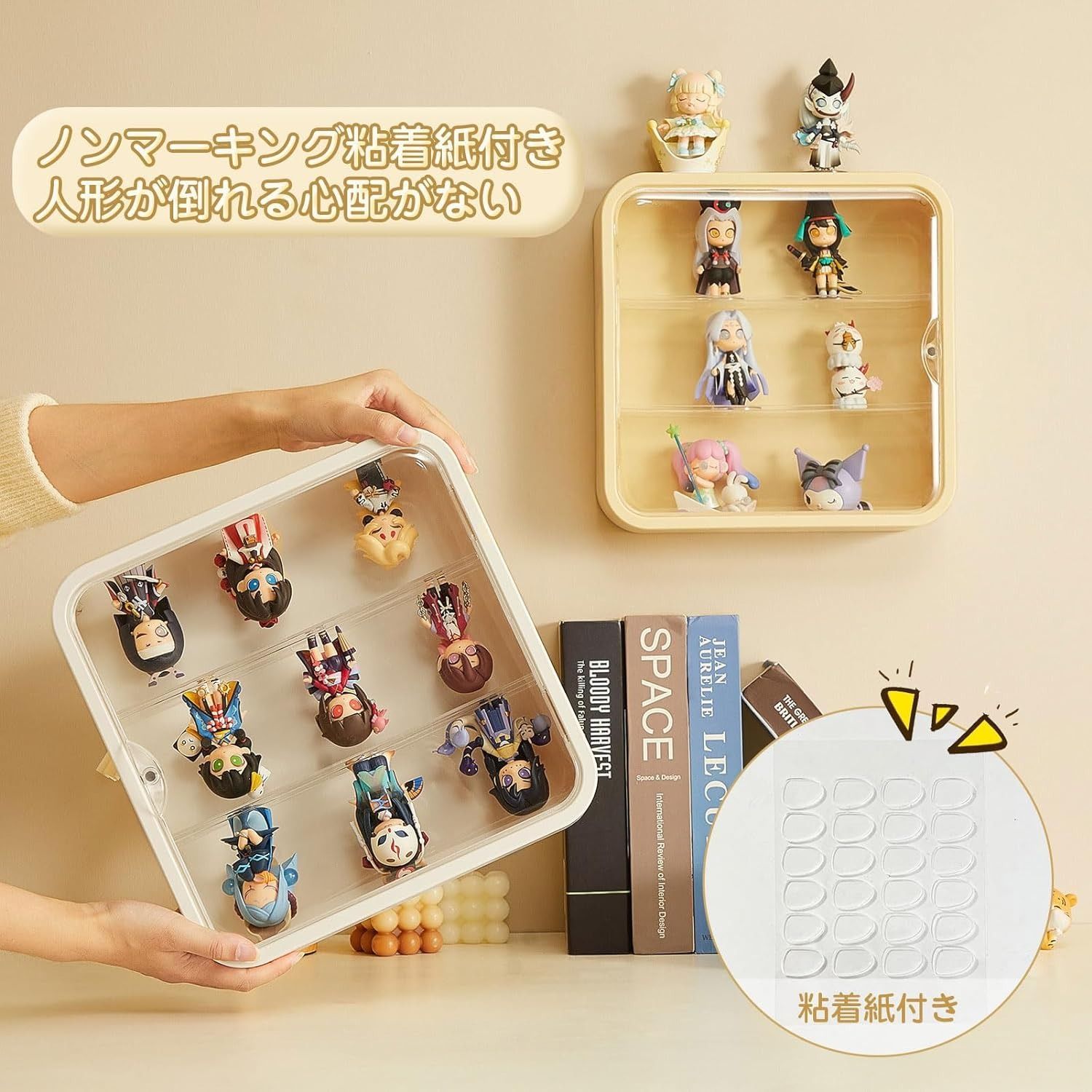 新品アウトレット 本体及びアクリルに傷が有り】コレクションケース