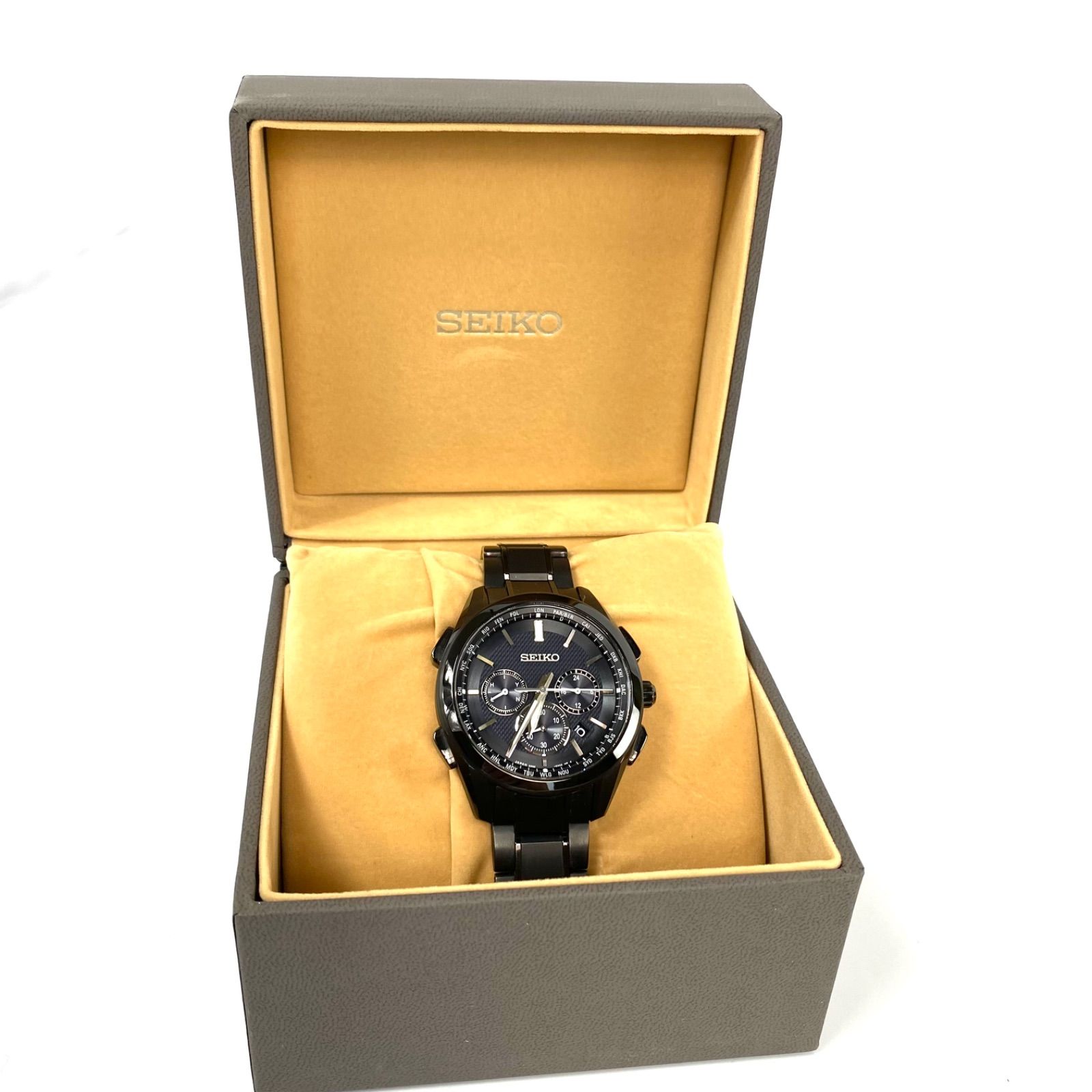 美品】セイコー ブライツ SAGA201 8B92-0AA0 電波ソーラー チタン