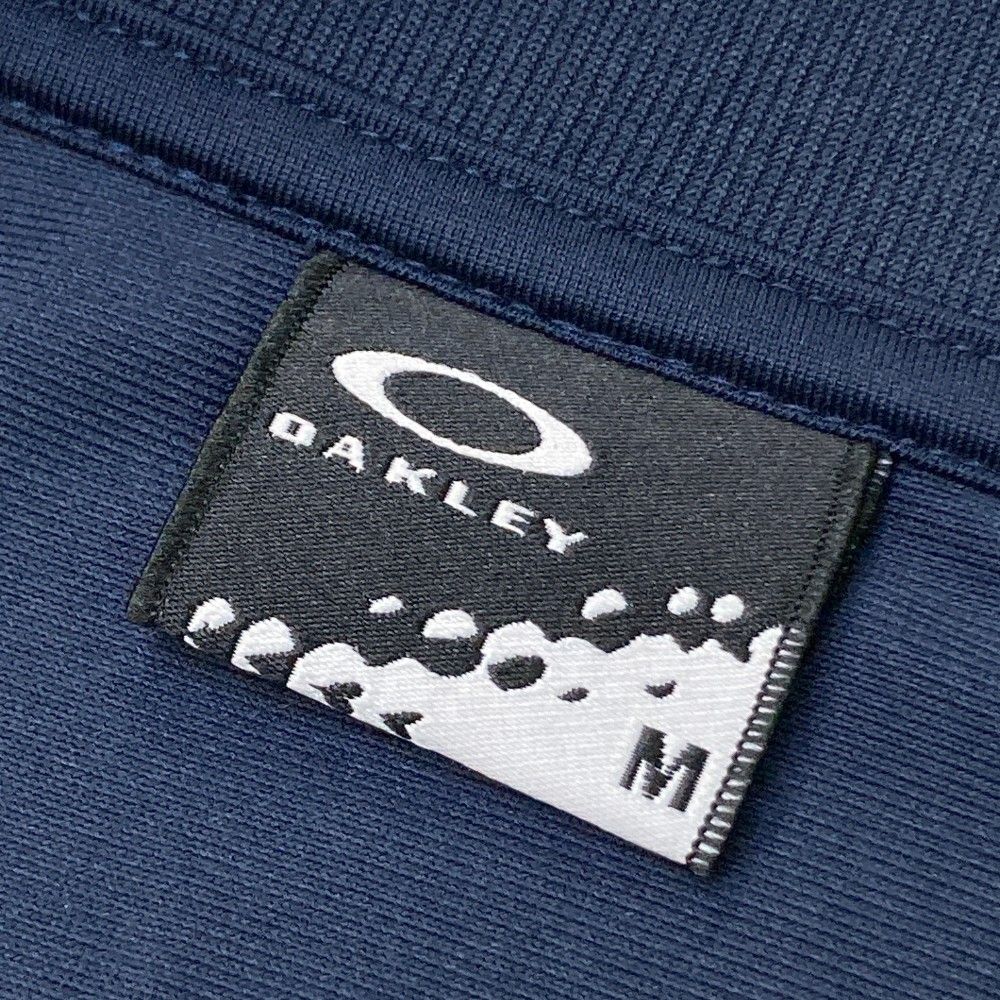 サイズ：M OAKLEY オークリー ジップジャケット ネイビー系