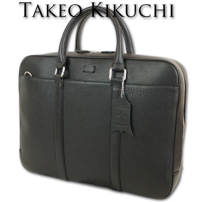 未使用 TAKEO KIKUCHI タケオキクチ フレンチカーフレザーブリーフ タケオキクチ TAKEO KIKUCHI フレンチカーフレザー ブリーフケース